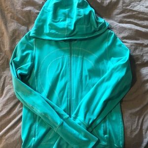 Size 8 Teal lululemon hoodie